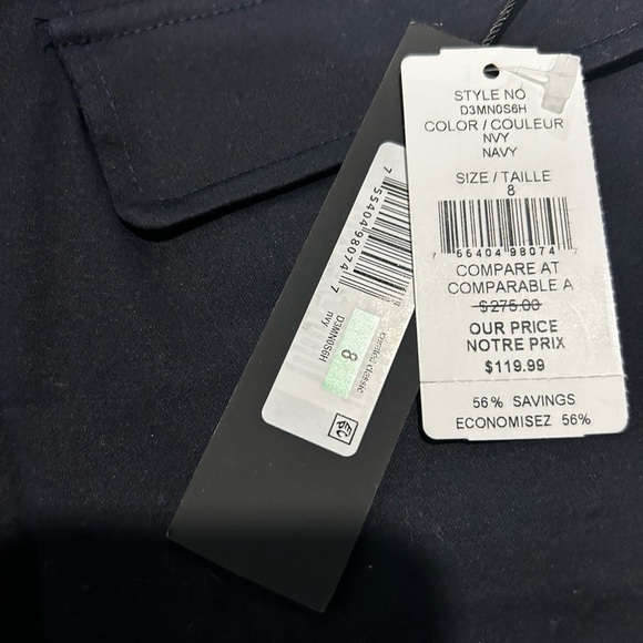 DONNA KARAN belted pencil skirt - Picture 2 of 2